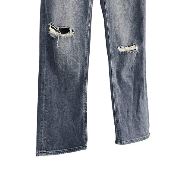 RAG & BONE Nina High-Rise Ankle Cigarette Jean in Grafton Light Black Size 27 - Picture 4 of 8